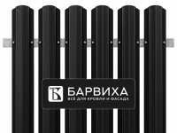 Штакетник УСИЛЕННЫЙ ПОЛУКРУГЛЫЙ