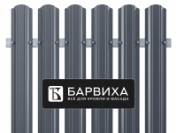 Штакетник ПРЕСТИЖ ПОЛУКРУГЛЫЙ