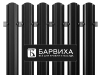 Штакетник ПРЕСТИЖ ПОЛУКРУГЛЫЙ 